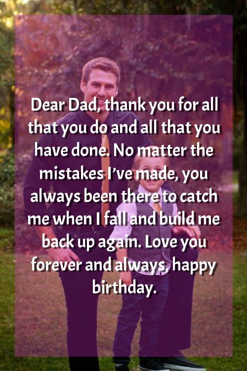 birthday wishes to my father in heaven